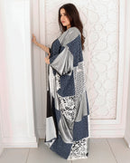 Silver Denim Kaftan