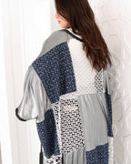 Silver Denim Kaftan