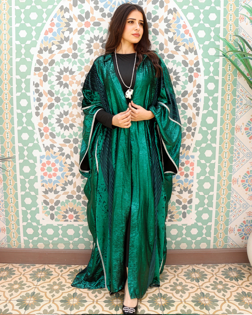 Emerald Velvet Kaftan