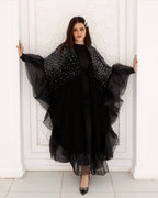 Crystal Noir Kaftan