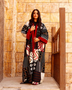 Noir Mosaic Kaftan