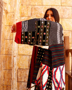 Noir Mosaic Kaftan